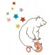 Wall Sticker - L'ours acrobate